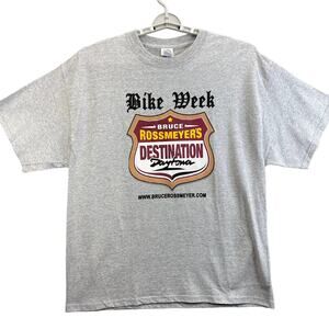 Harley-Davidson T-Shirt Men Size XL Bike Week Bruce Rossmeyers